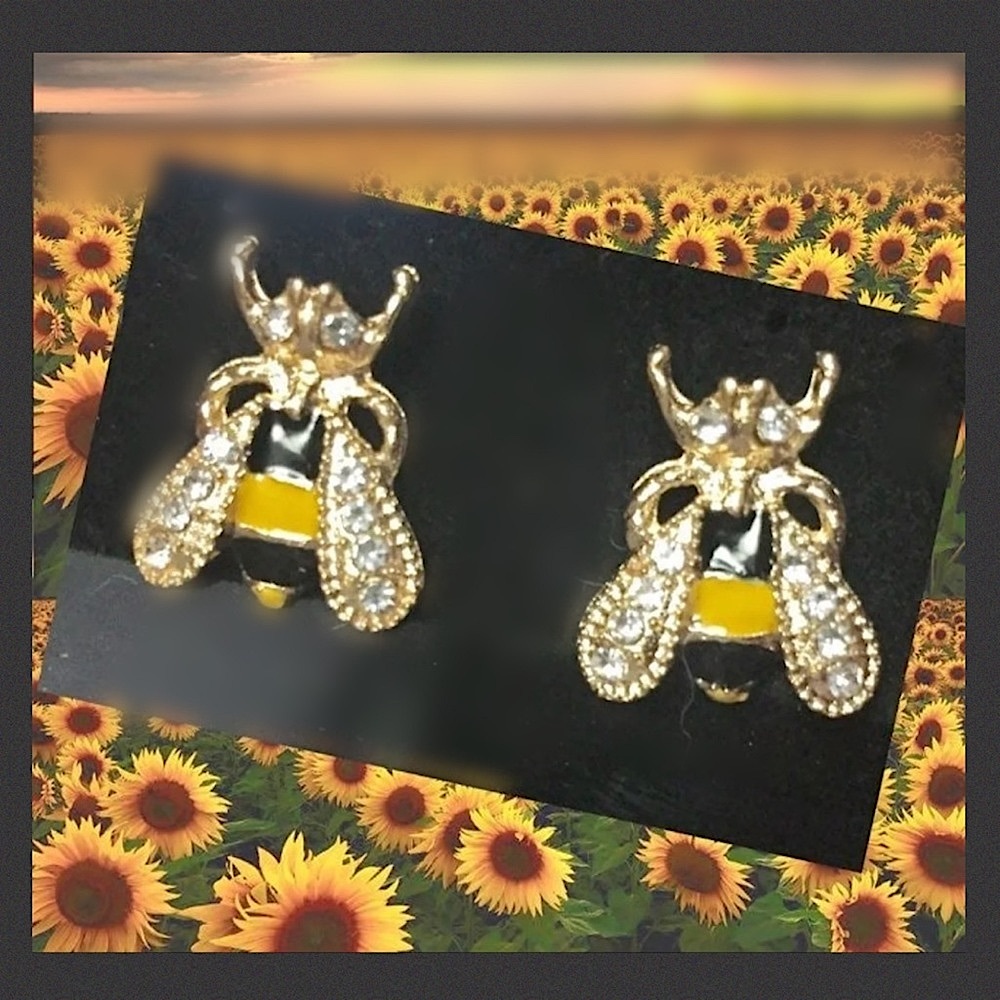 Bumble Bee Earrings bumblebee